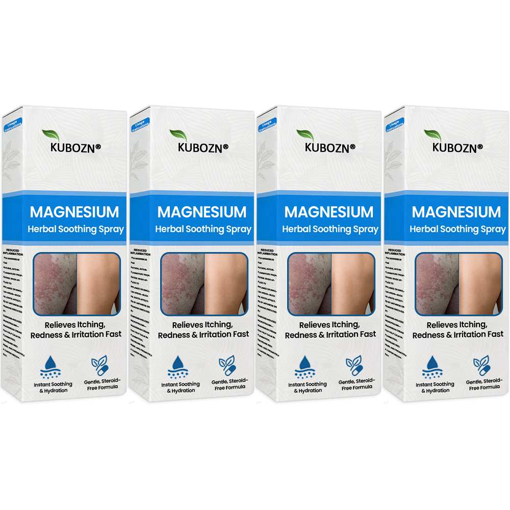 🌿KUBOZN® Magnesium Spray – Fast Relief for Itchy, Red & Sensitive Skin (Even Intimate Areas)
