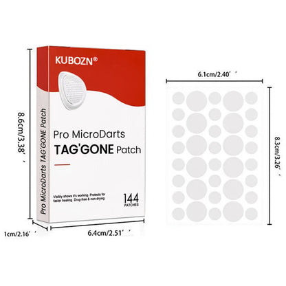 ✨ KUBOZN® Pro MicroDarts TAG'Gone Patch 🅱︎