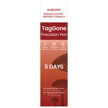 ✨KUBOZN® TagGone Precision Pen (2025 Upgrade) | Skin Tag, Mole & Wart Remover – Fast, Gentle & Scar-Free in 5 Days