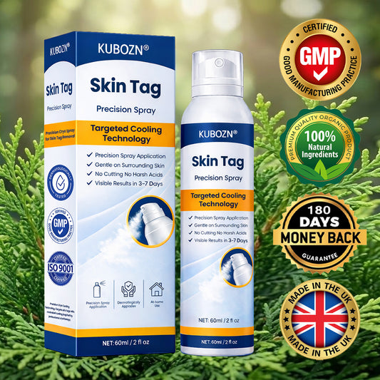 KUBOZN® CryoClear— Precision Cryo Spray for Skin Tag Removal