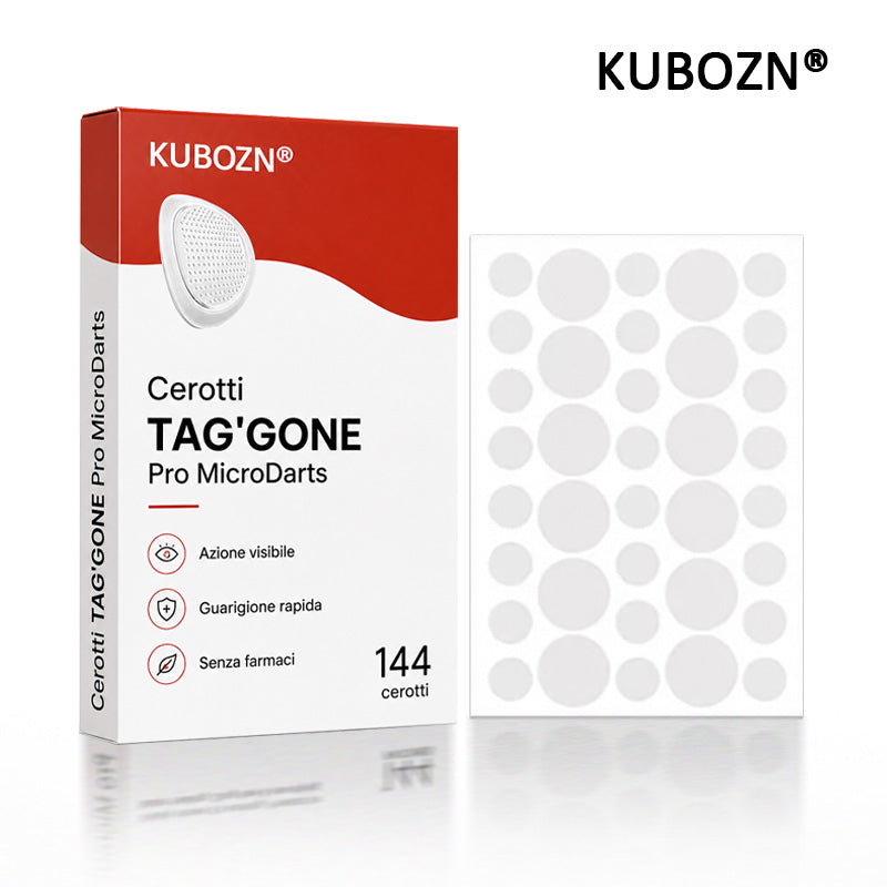 KUBOZN® Pro MicroDarts TAG — Patch per Fibromi Cutanei