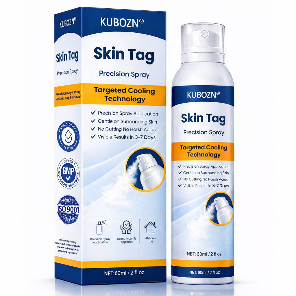 KUBOZN® CryoClear— Precision Cryo Spray for Skin Tag Removal