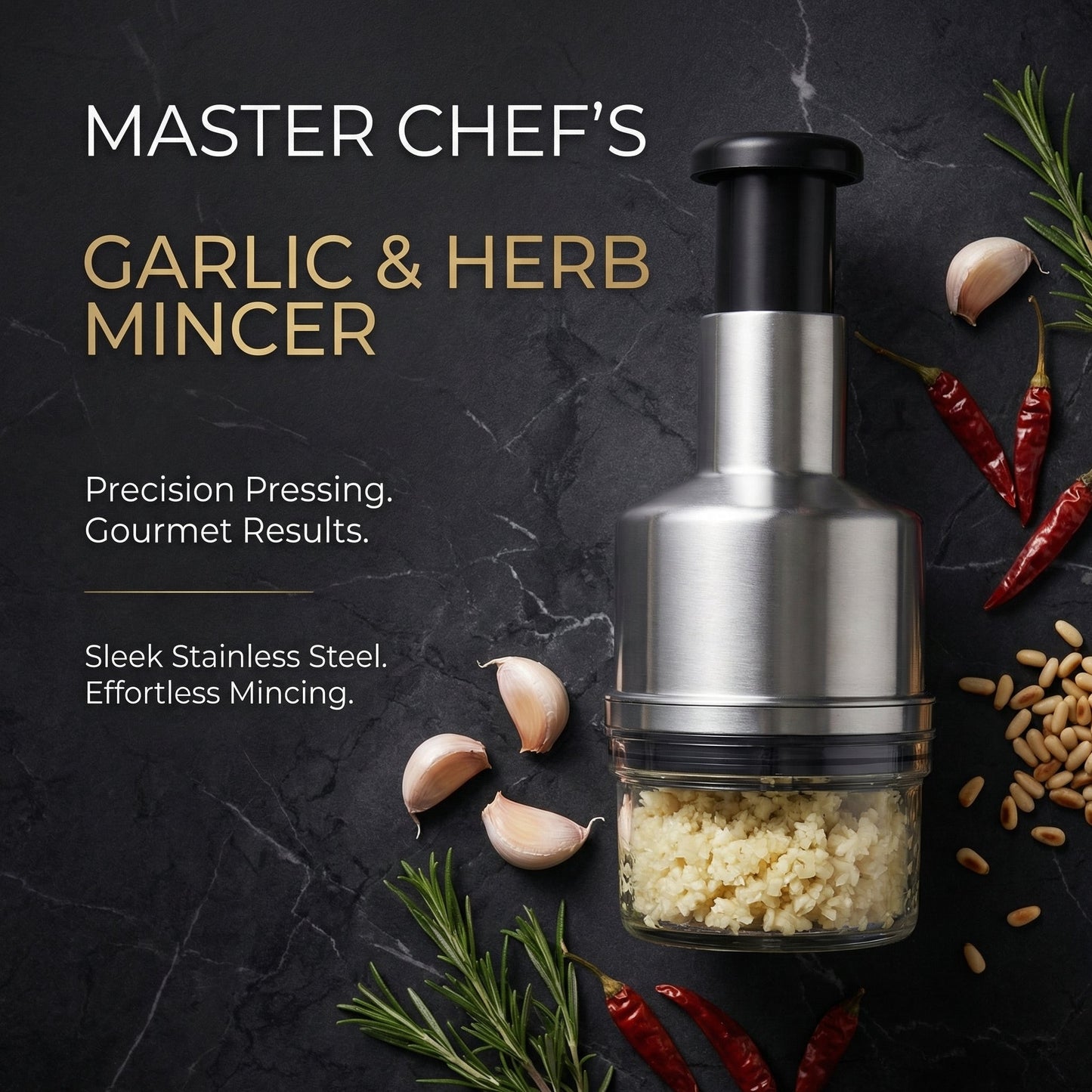 Solena™ Multi-functional garlic chopper