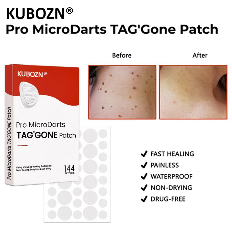 ✨ KUBOZN® Pro MicroDarts TAG'Gone Patch 🅱︎
