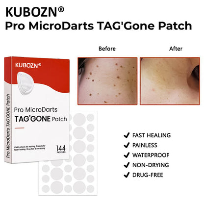 ✨ KUBOZN® Pro MicroDarts TAG'Gone Patch 🅱︎