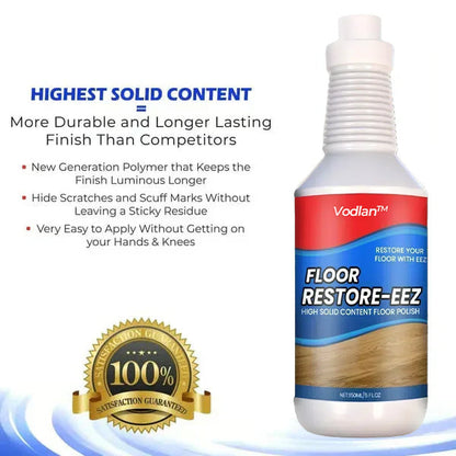 KUBOZN® Floor Restorer – Fast-drying, non-toxic shine. ✨🇫 (offer)