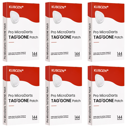✨ KUBOZN® Pro MicroDarts TAG'Gone Patch 🅱︎