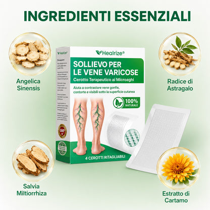 👨‍⚕️🔥 Healrize® VeinEase Patch — ⚡Sollievo Rapido e Duraturo