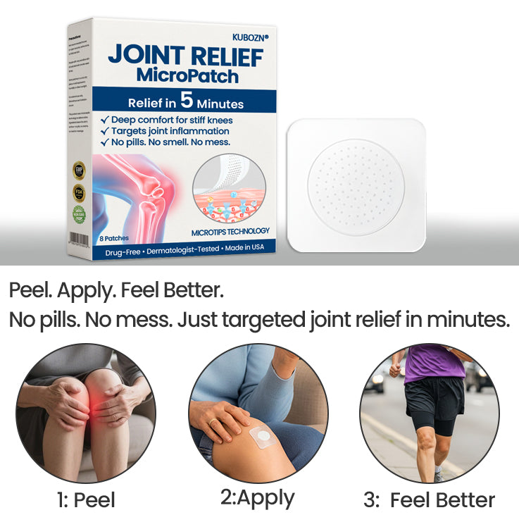 🌿KUBOZN® Joint Relief MicroPatch — Feel Better in Just 5 Minutes (offer)