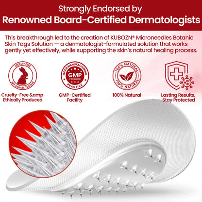 🔥 KUBOZN® Microneedle Skin Tag Removal Patches – Visible Results in 5 Days 🅱︎