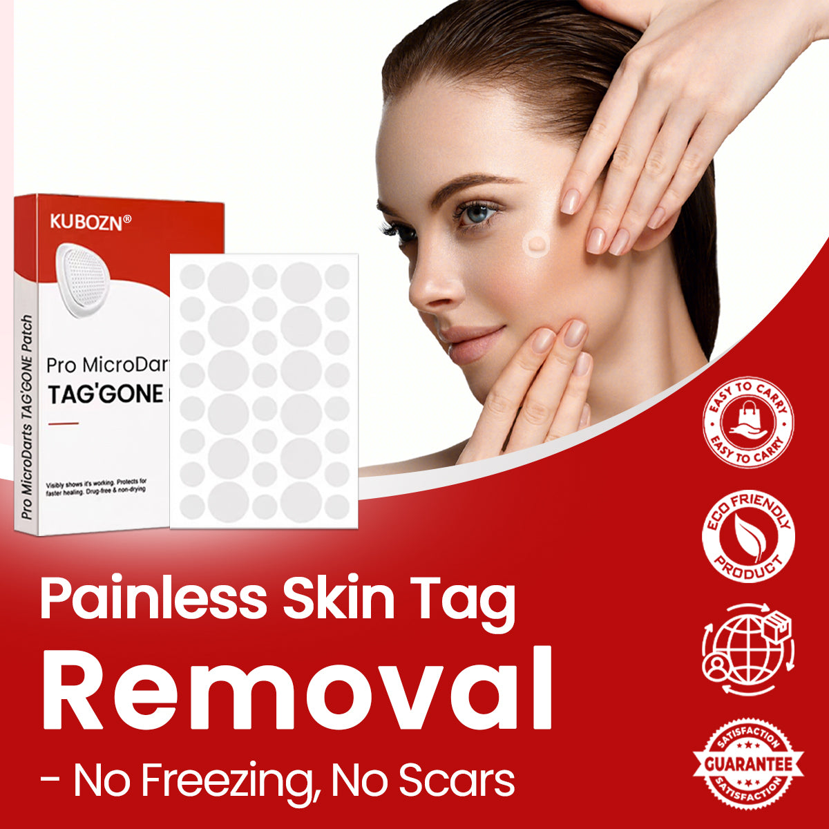 KUBOZN® Pro MicroDarts TAG'Gone Patch (offer)