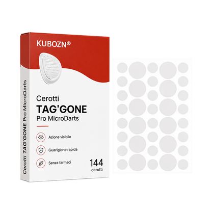 KUBOZN® Pro MicroDarts TAG — Patch per Fibromi Cutanei