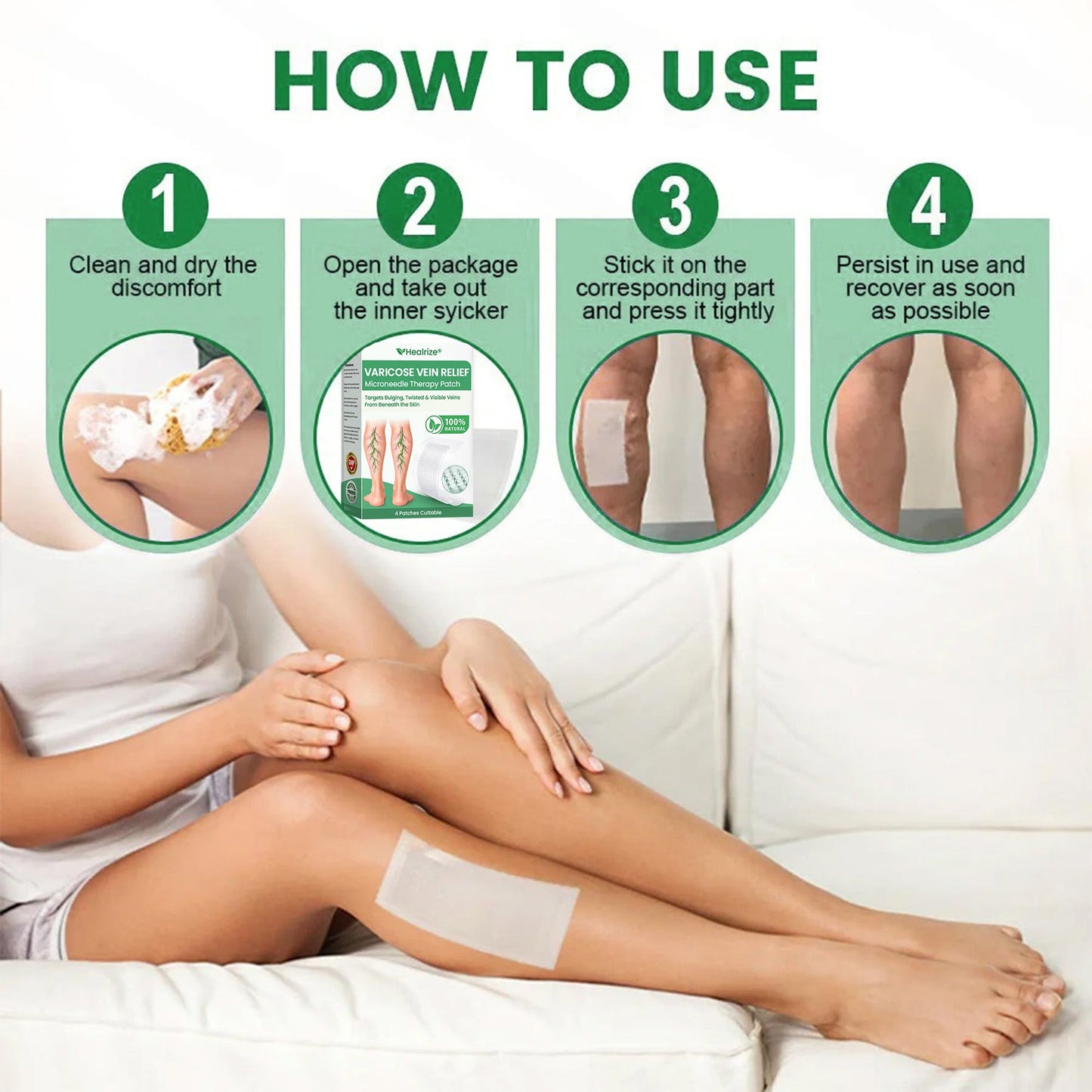 👨‍⚕️🔥 Healrize® VeinEase Patch — ⚡Sollievo Rapido e Duraturo(offer)