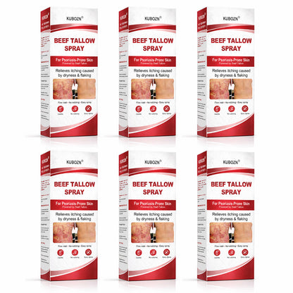KUBOZN® Beef Tallow Spray — The No-Rub Relief for Psoriasis-Prone Skin✨
