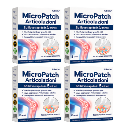 🌿 KUBOZN® Patch Articolare — Sollievo in 5 Minuti