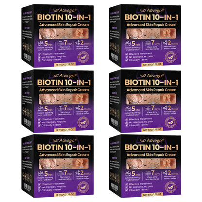 Made and Shipped from UK ✨Aovego® BIOTIN 10-IN-1  Advanced Skin Repair Cream🌻