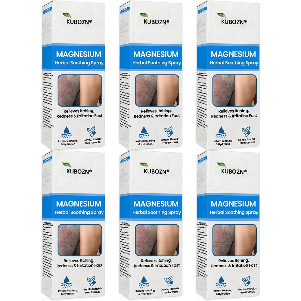 🔥KUBOZN® Magnesium Spray – Fast Relief for Itchy, Red & Sensitive Skin (Even Intimate Areas)