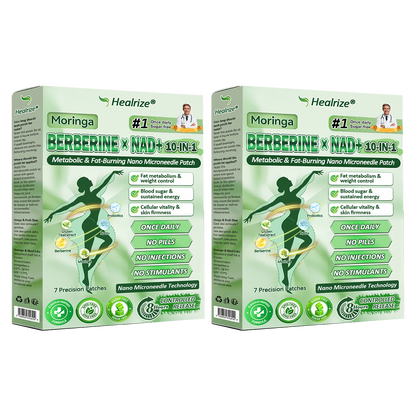 | Official GB UK Store | ✨ 👨‍⚕️ Healrize® Moringa · Berberine × NAD+ 10-in-1 Advanced Nano Microneedle Patch — 💪 Once Daily, Visible Results in 7 Days 🅱︎