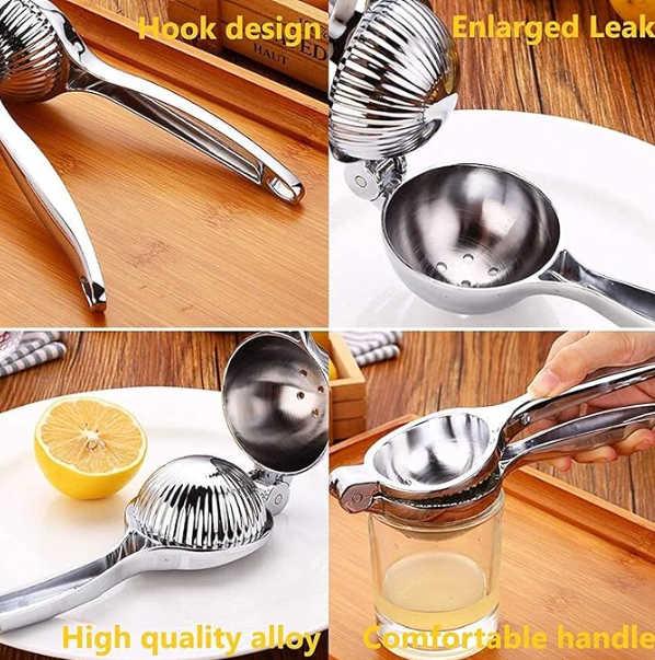 Solena™ Multifunctional stainless steel manual juicer