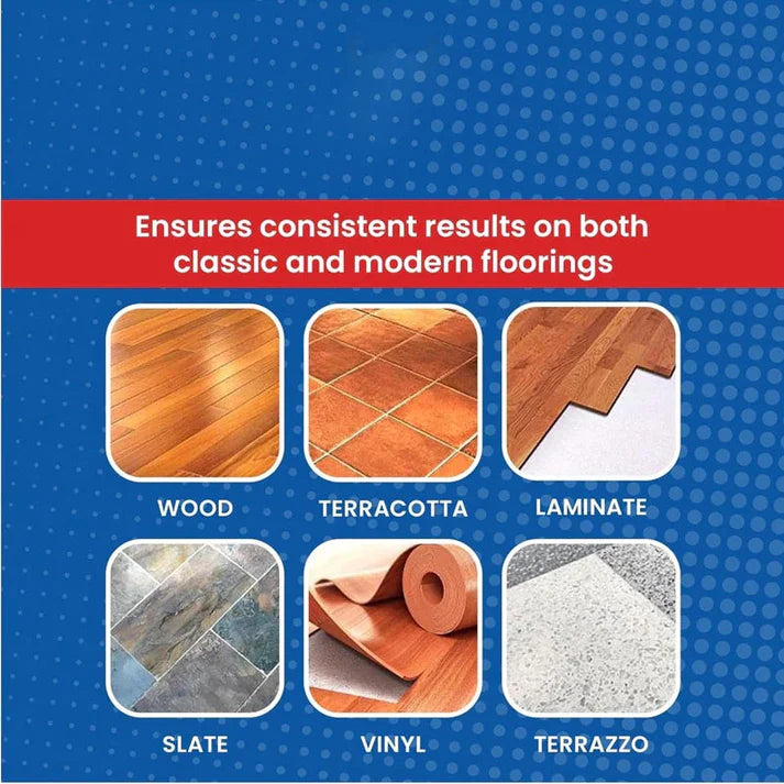 KUBOZN® Floor Restorer – Fast-drying, non-toxic shine. ✨🇫 (offer)