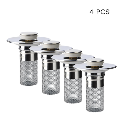 Solena™ Sink Drain Strainer with Removable Stainless Steel Basket Ex